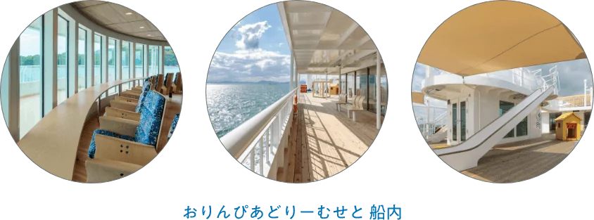 おりんぴあどりーむせと 船内